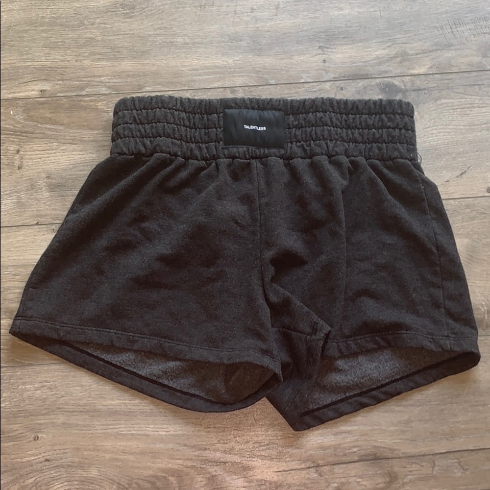 talentless premium boxing shorts